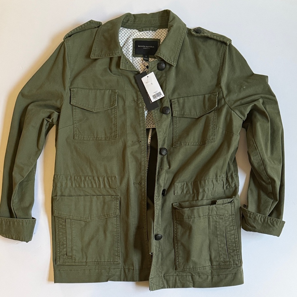 Banana Republic Khaki Utility Jacket